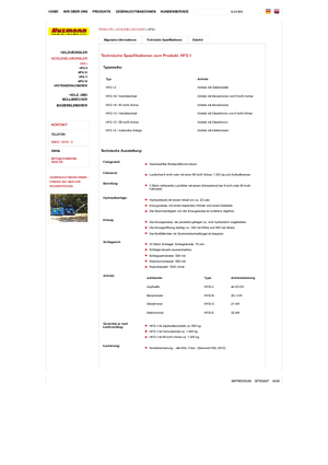 Strojevi za usitnjavanje Husmann HFG I-Z