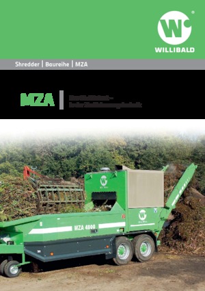 Strojevi za usitnjavanje Willibald MZA 4800