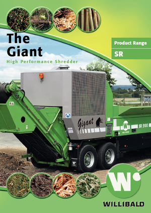 Strojevi za usitnjavanje Willibald SR 5100 Gigant