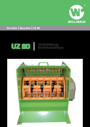 Strojevi za usitnjavanje Willibald UZ 80
