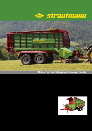 Prikolice za silažu Strautmann Giga-Vitesse CFS 4402 DO