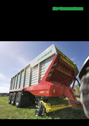 Prikolice za silažu Pöttinger Jumbo 7400