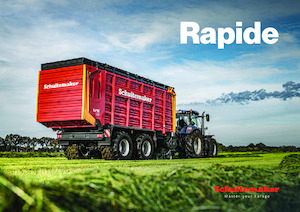 Prikolice za silažu Schuitemaker Rapide 8400