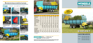 Prikolice za silažu Mengele LW 534