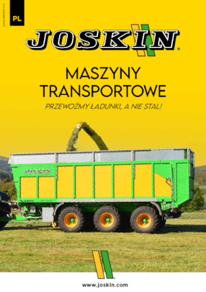 Prikolice za silažu Joskin TRANS-PALM 6000/17BC125