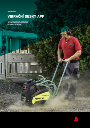 Jednosmjerni vibracioni nabijači ploča Ammann APF 1540