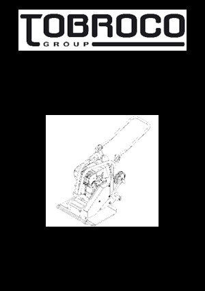 Jednosmjerni vibracioni nabijači ploča Samac T21D-HS