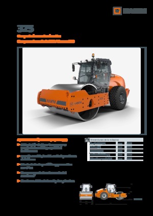 Valjci s jednim bubnjem Hamm 325