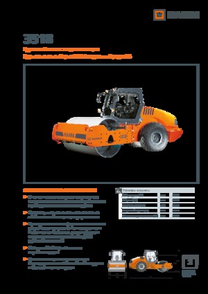 Valjci s jednim bubnjem Hamm 3518
