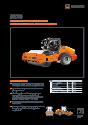 Valjci s jednim bubnjem Hamm 3520