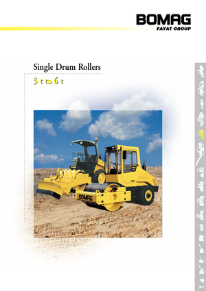 Valjci s jednim bubnjem Bomag BW 145 D-3