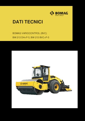 Valjci s jednim bubnjem Bomag BW 213 BVC+P-5