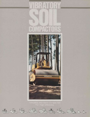 Valjci s jednim bubnjem Caterpillar CP-323