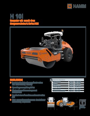 Valjci s jednim bubnjem Hamm H 10i