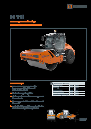 Valjci s jednim bubnjem Hamm H 11i