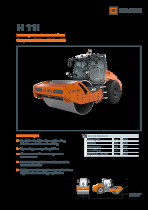 Valjci s jednim bubnjem Hamm H 11i