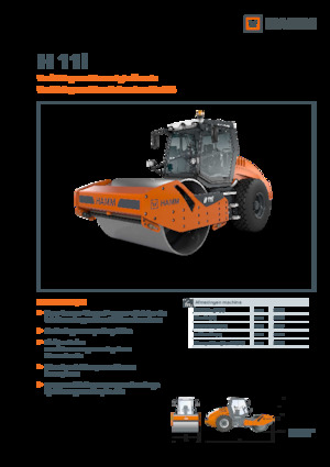 Valjci s jednim bubnjem Hamm H 11i