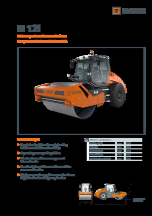 Valjci s jednim bubnjem Hamm H 12i