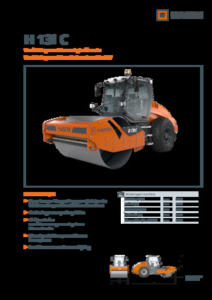 Valjci s jednim bubnjem Hamm H 13i C