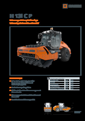 Valjci s jednim bubnjem Hamm H 13i C-P