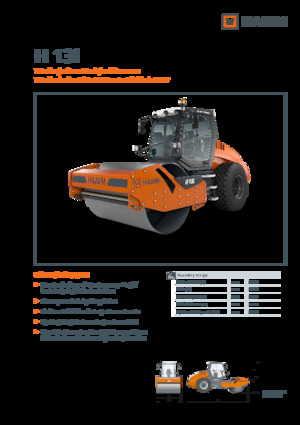 Valjci s jednim bubnjem Hamm H 13i