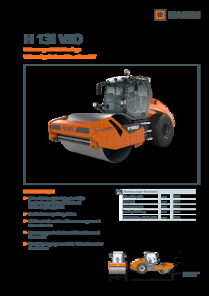 Valjci s jednim bubnjem Hamm H 13i VIO