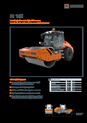 Valjci s jednim bubnjem Hamm H 16i