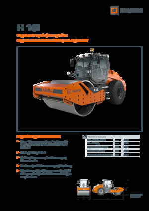 Valjci s jednim bubnjem Hamm H 16i