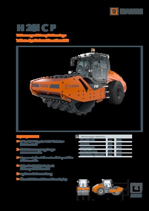 Valjci s jednim bubnjem Hamm H 20i C-P