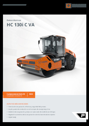 Valjci s jednim bubnjem Hamm HC 130i C VA