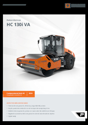 Valjci s jednim bubnjem Hamm HC 130i VA