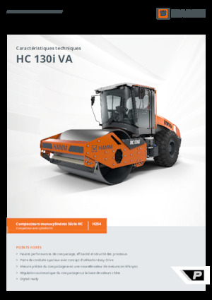 Valjci s jednim bubnjem Hamm HC 130i VA