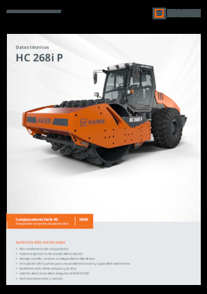 Valjci s jednim bubnjem Hamm HC 268i P