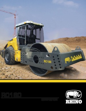 Valjci s jednim bubnjem RHINO RC180
