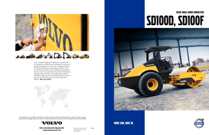 Valjci s jednim bubnjem Volvo SD100D