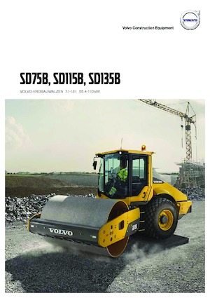 Valjci s jednim bubnjem Volvo SD115B