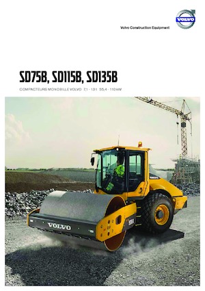 Valjci s jednim bubnjem Volvo SD115B