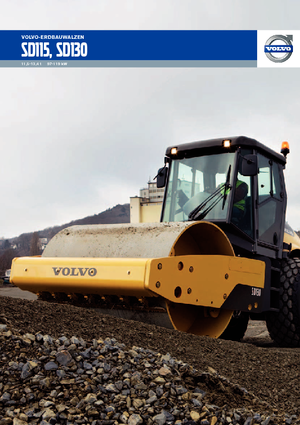 Valjci s jednim bubnjem Volvo SD130D