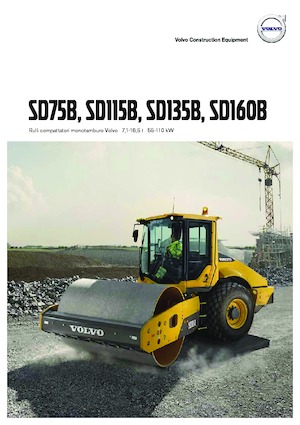 Valjci s jednim bubnjem Volvo SD160B