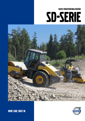 Valjci s jednim bubnjem Volvo SD200DX