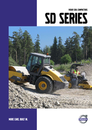 Valjci s jednim bubnjem Volvo SD200DX