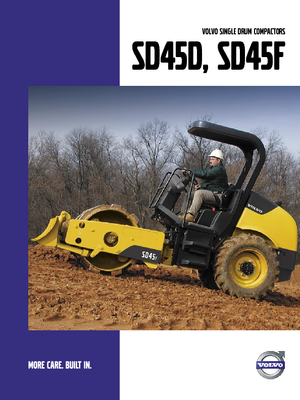 Valjci s jednim bubnjem Volvo SD45F