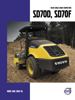 Valjci s jednim bubnjem Volvo SD70D