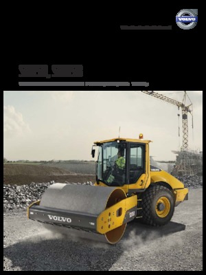 Valjci s jednim bubnjem Volvo SD75B