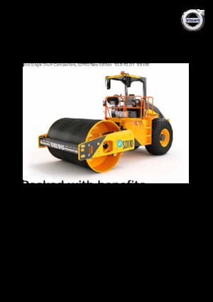 Valjci s jednim bubnjem Volvo SD110 