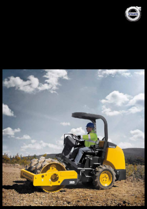 Valjci s jednim bubnjem Volvo SD25