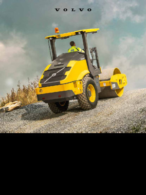 Valjci s jednim bubnjem Volvo SD75B 
