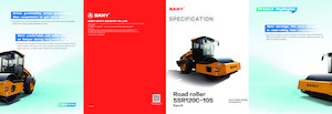 Valjci s jednim bubnjem Sany SSR120C-10S 