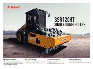 Valjci s jednim bubnjem Sany SSR120HT