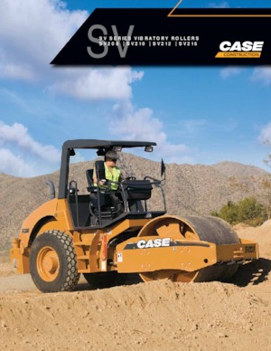 Valjci s jednim bubnjem Case SV208